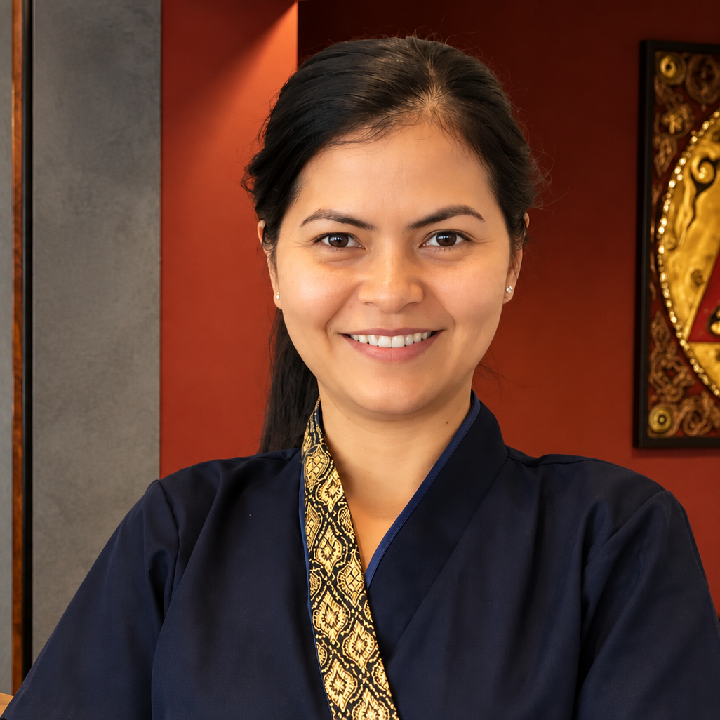Jiraporn Fröhlich, Inhaberin von MiChai Thaimassage